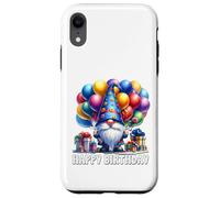 Cute GNOME Themed Birthday Dress Women Happy Birthday GNOME Carcasa para iPhone XR