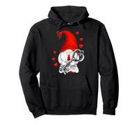 Cute GNOME Valentines Decor For Women Love Key To My Heart Sudadera con Capucha