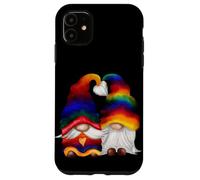 Cute Gnomie LGBTQ Stuff - Proud Rainbow Gnomes For Gay Pride Carcasa para iPhone 11