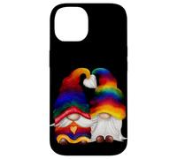 Cute Gnomie LGBTQ Stuff - Proud Rainbow Gnomes For Gay Pride Carcasa para iPhone 14