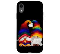 Cute Gnomie LGBTQ Stuff - Proud Rainbow Gnomes For Gay Pride Carcasa para iPhone XR