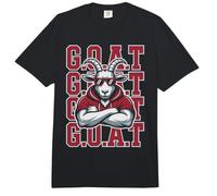 Cute Goat Fantasy Football Basketball Soccer Commish Champ Comfort Colors Adult Heavyweight T-Shirt
