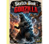 Cute God-zilla'$ Sketchbook for Fan Teens Girls Boys Kids Students: A Cool Composition Notebook | Thick 100 Pages for Writing and Note | SIZE: 7.5 x 9.25