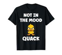 Cute Grumpy Duck Animal Funny Defiance Not in The Mood Camiseta