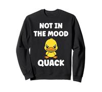 Cute Grumpy Duck Animal Funny Defiance Not in The Mood Sudadera