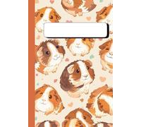 Cute Guinea Pig Notebook: Lined Notebook for Guinea Pig Lovers