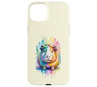Cute Guinea Pig Rainbow Hamster Pet Lovers Animal Carcasa para iPhone 15 Plus