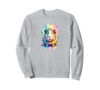 Cute Guinea Pig Rainbow Hamster Pet Lovers Animal Sudadera