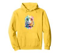 Cute Guinea Pig Rainbow Hamster Pet Lovers Animal Sudadera con Capucha