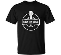 Cute Guitar; Country Music Black and White and Other(X-Large)