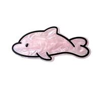 Cute Hair Clips Cartoon Fish Shaped Acrylic Hair Pins Girls Hair Accessories for Kids Pink