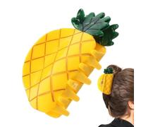 Cute Hair Clips - Pineapple Strong Hold Styling, Fruit Barrettes for Women Girls, Fashionable Accessories for Long and Short Hair | Summer Outdoor School Party Beach Vacation Dating Daily Wear