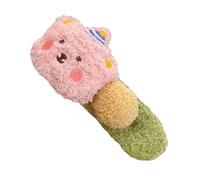 Cute Hair Pins, Plush Bear Side Clip Hairpin, Colorful Cartoon Headdress, Decorative Styling Accessories for Women, Girls, Students, Everyday Outfits, School Use 5.12x1.97x1.18in