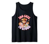 Cute Halloween Bear Too Cute To Spook Costume Kids Adults Camiseta sin Mangas