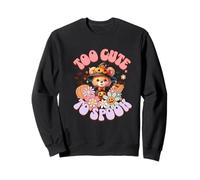 Cute Halloween Bear Too Cute To Spook Costume Kids Adults Sudadera
