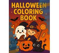 Cute Halloween Coloring Book