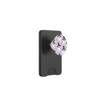 Cute Halloween Ghost Witch Hat Pastel Purple Look PopSockets PopWallet para MagSafe
