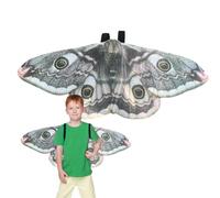 Cute Halloween Moth, Wings Moth Wings, Costume Cloak Shawl, Multipurpose | Stable Butterfly Shawl, Moth Cape Multiuse, for Girls Moth-Wings, Dress-Up Pretend Play, Party Favors Compact, Ergonomic