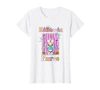 Cute Halloween Nurse Goose Pastel Medical Art Camiseta
