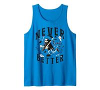 Cute Halloween Skeleton Design Spooky Season Halloween Party Camiseta sin Mangas