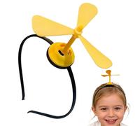Cute Headband Hairband, Elastic Adjustable Band, Stereo Propeller Shape Design, Fun Hair Accessory for Party Stage Holiday Women Girls Teens Adults Students Boys Cosplay Costume, Comfort Fit