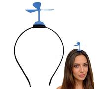 Cute Headband Hairband, Elastic Adjustable Band, Stereo Propeller Shape Design, Fun Hair Accessory for Party Stage Holiday Women Girls Teens Adults Students Boys Cosplay Costume, Comfort Fit