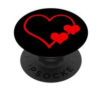 Cute Heart Lover Romance Passion Love Friendship Amor PopSockets PopGrip Adhesivo