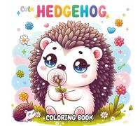 Cute Hedgehog Coloring Book