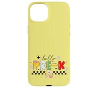 Cute Hello Pre-K - Diversión de Regreso a Clases Niños Maestros Estudiantes Carcasa para iPhone 15 Plus