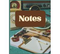 Cute High Quality 100 page Cornell Style Notebook: 70s Journal: for work, school, to-dos, journaling, etc.