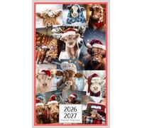 Cute Highland Cows 2026-2027 Pocket Planner for Cow Lovers: Small Weekly & Monthly Organizer with Adorable Farm Animal Photography | 4 x 6.5 Inch, 60 Pages