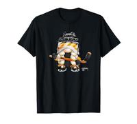 Cute Hockey Player GNOME Mom For Women and Ice Hockey Girl Camiseta