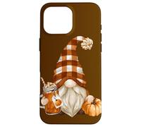Cute Holiday GNOME For Thanksgiving with Fall Pumpkin Spice Carcasa para iPhone 16 Pro MAX