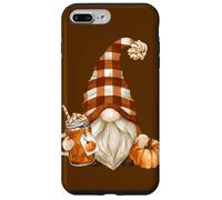 Cute Holiday GNOME For Thanksgiving with Fall Pumpkin Spice Carcasa para iPhone 7 Plus/8 Plus