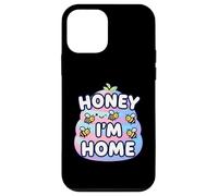 Cute Honey I'm Home Beehive Pun Carcasa para iPhone 12 Mini