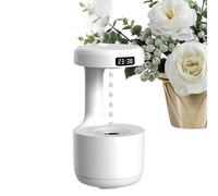 Cute Humidifier | Safe Raindrop Cool Mist Diffuser - Smart Sensor Safety Rain Humidifier | Multifunctional Integration For Bedside Home Office Desktop Sleeping Night Apartment Hotel