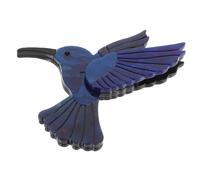 Cute Hummingbird Brooch Cartoon Animal Decorative Lapel Pin Women Clothes Accessory for Dress Bag Scarf More Sturdy Fashionable