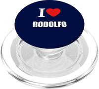 Cute I Love Heart Rodolfo Padres Esposa Marido Chica Niño PopSockets PopGrip para MagSafe
