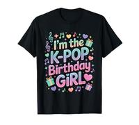 Cute I'm The K Pop Birthday Girl Cute Party Girl Pastel Camiseta
