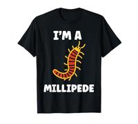 Cute Insect Centipede Minimalist Simple I'm a Millipede Camiseta