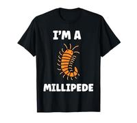 Cute Insect Centipede Minimalist Simple I'm a Millipede Camiseta