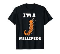 Cute Insect Centipede Minimalist Simple I'm a Millipede Camiseta
