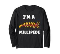 Cute Insect Centipede Minimalist Simple I'm a Millipede Manga Larga