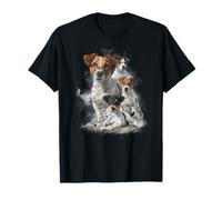 Cute Jack Russell Art Para Hombres Mujeres Jack Russell Dog Lover Camiseta