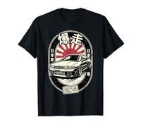 Cute Japanese JDM Drift Car Retro 90s Speed Spirit Graphic Camiseta