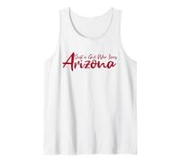 Cute, Just a Girl That Loves Arizona Women Teen Girls Tween Camiseta sin Mangas