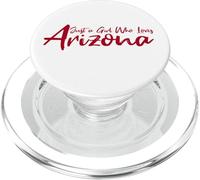 Cute, Just a Girl That Loves Arizona Women Teen Girls Tween PopSockets PopGrip para MagSafe