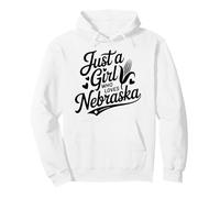 Cute Just A Girl Who Loves Nebraska, Women's Girls Tween Sudadera con Capucha