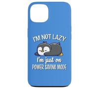 Cute Kawai Kids Lazy Power Saving Penguin Lover Carcasa para iPhone 13