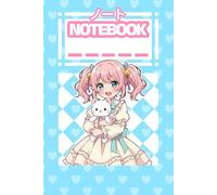 Cute Kawaii Anime Composition Notebook: Wide Ruled | 6” x 9" | 110 Pages | Journal for School, Writing, Doodles & Daily Notes | For Kids, Teens and Adults